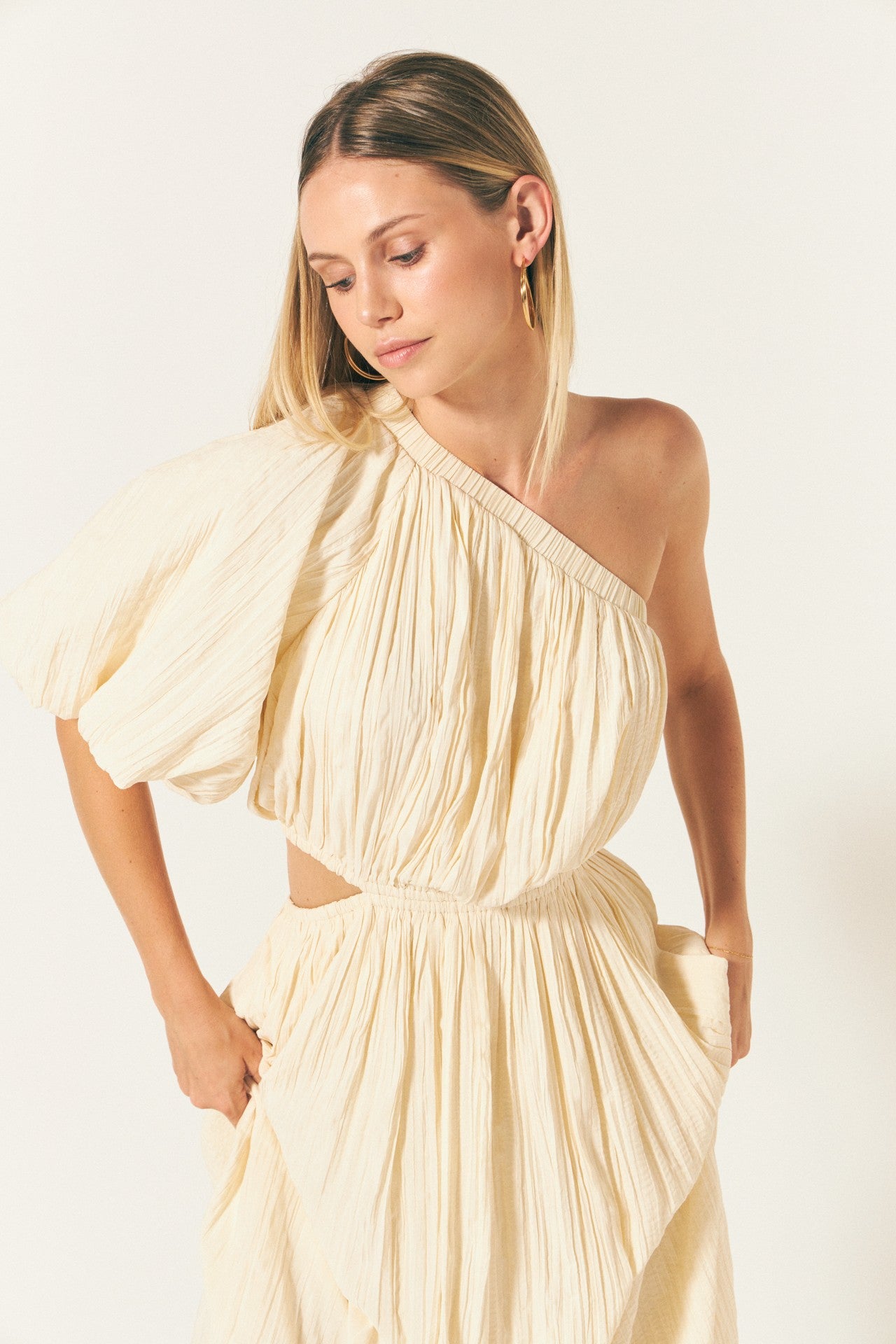 Asymmetrical Cut Out Dress