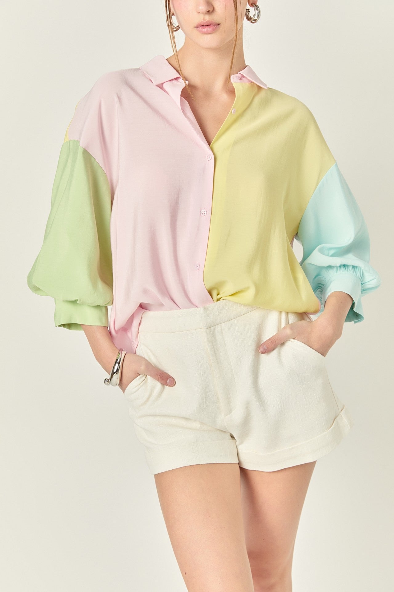Whimsical Wave Blouse