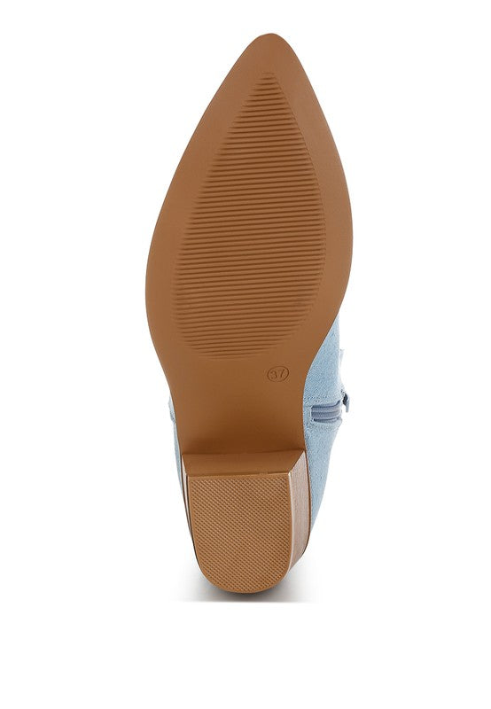 Niagara Denim Cowboy Boots
