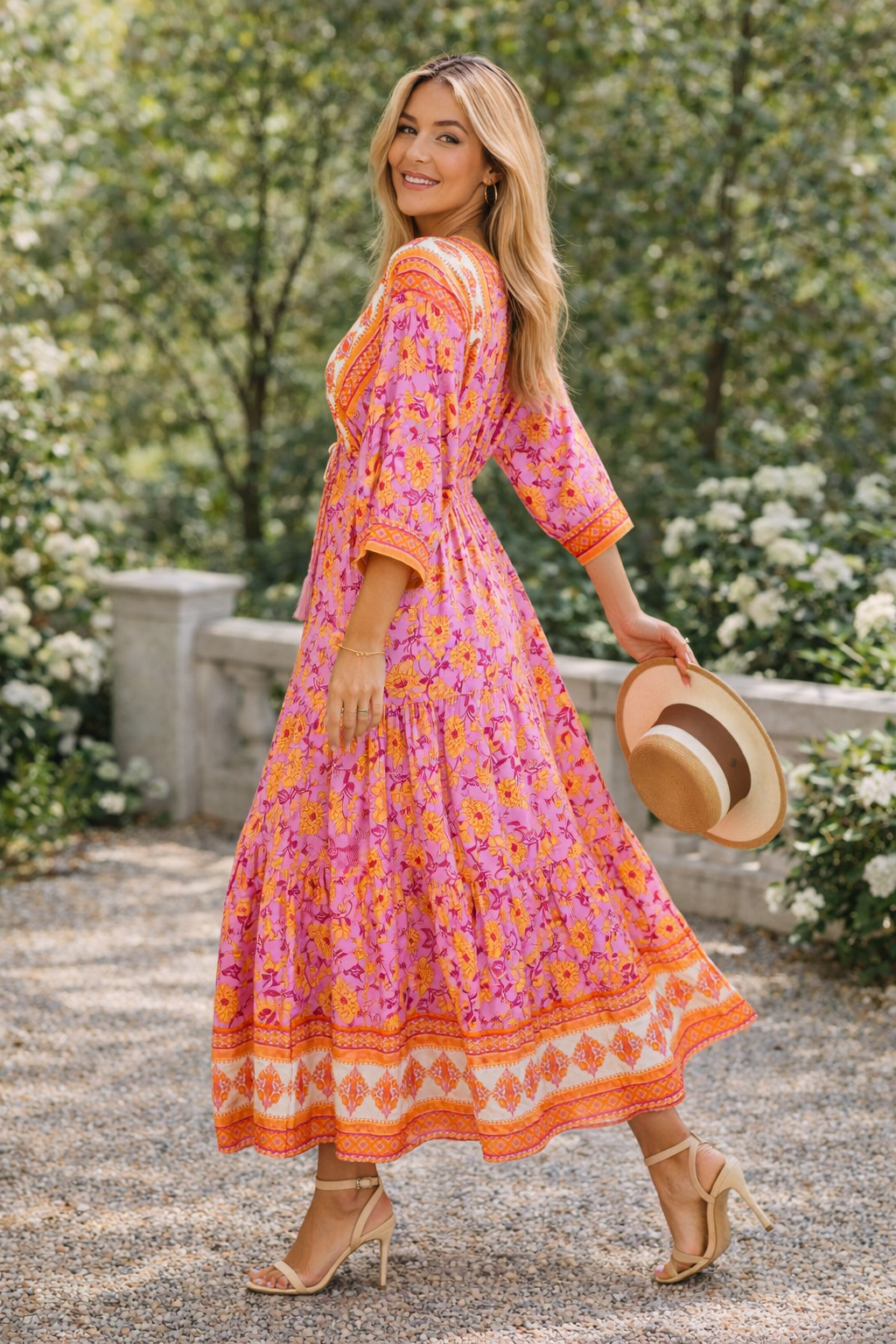 Solara Bohemian Maxi Dress