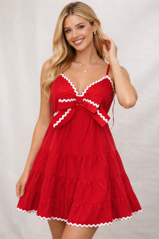 Red Bow Dress