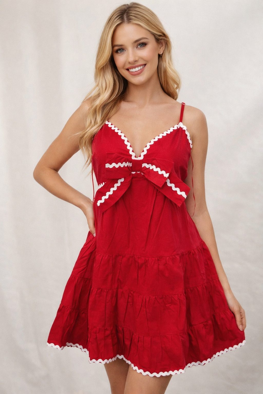 Red Bow Dress