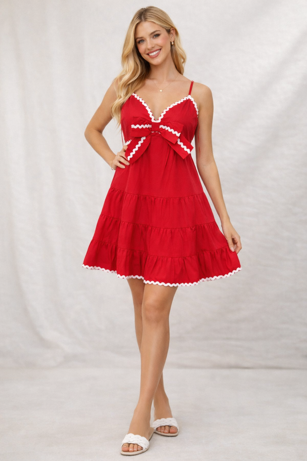 Red Bow Dress